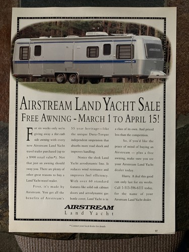 Airstream land yacht travel - airstream,